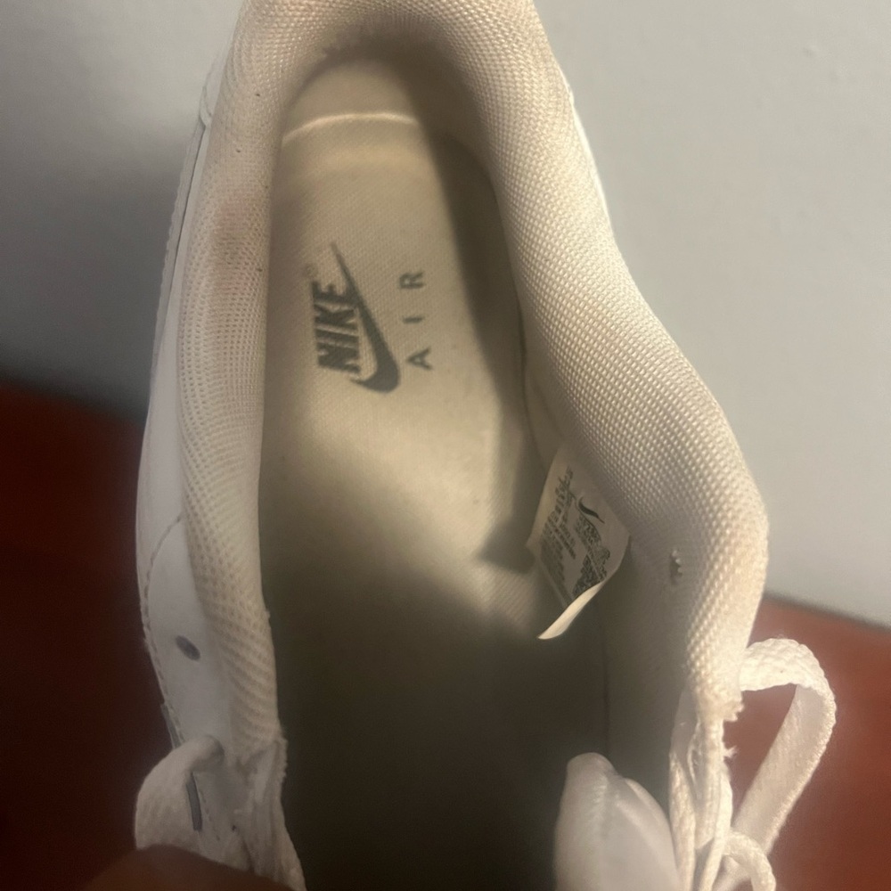 Nike Air Force 1 White Sneakers - Picture 7 of 7